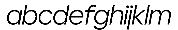 Polymath Display Light Italic FONT