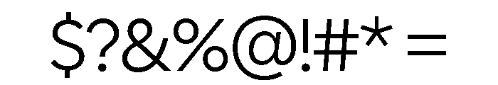 Polymath Display Light Font OTHER CHARS