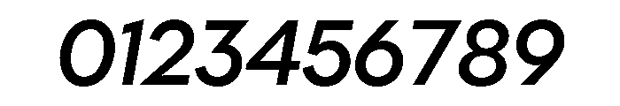 Polymath Display Medium Italic Font OTHER CHARS