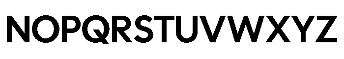 Polymath Display Semibold Font UPPERCASE