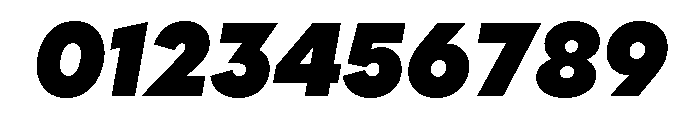 Polymath Super Italic Font OTHER CHARS