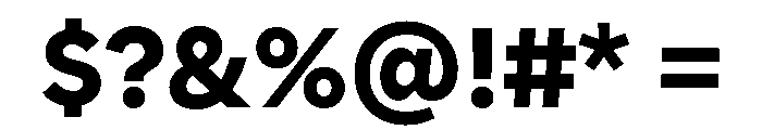 Polymath Text Black Font OTHER CHARS