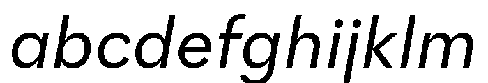 Polymath Text Italic FONT
