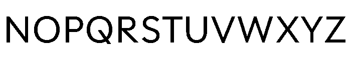 Polymath Text Regular Font UPPERCASE