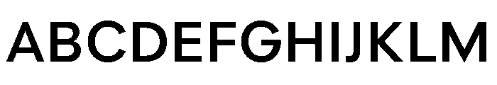 Polymath Text Semibold Font UPPERCASE