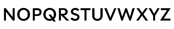 Polymath Text Semibold Font UPPERCASE