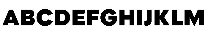 Polymath Text Super Font UPPERCASE
