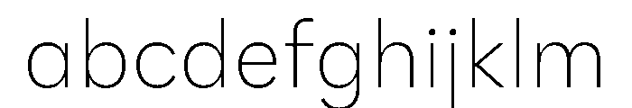 Polymath Text Thin FONT