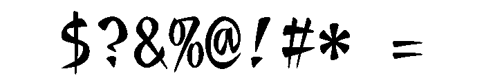 Pop Fury Bold Font OTHER CHARS