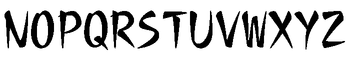 Pop Fury Bold Font UPPERCASE