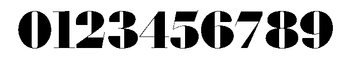 Posh Extra Bold Font OTHER CHARS