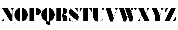 Posh Extra Bold Font UPPERCASE