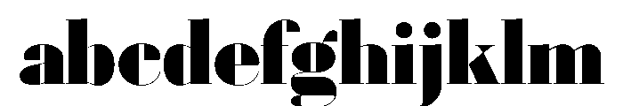 Posh Extra Bold FONT