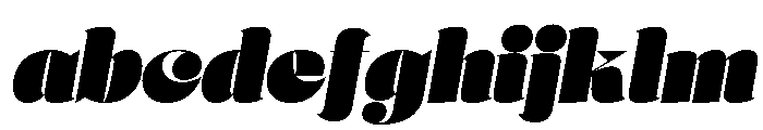 Posh Italic FONT