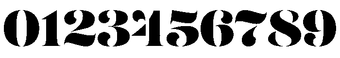 Posh Thin Font OTHER CHARS