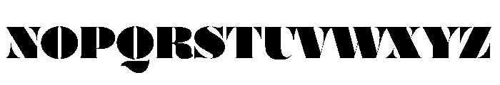 Posh Ultra Font UPPERCASE