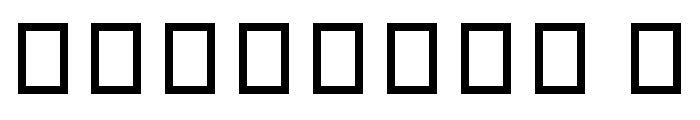 Postea Greek Variable Regular Font OTHER CHARS