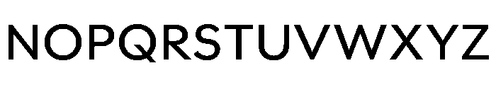 Postea Variable Medium Font UPPERCASE