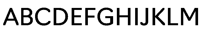 Postea Variable Regular Font UPPERCASE