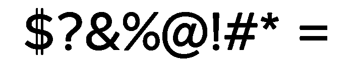 Posterama 2001 Regular Font OTHER CHARS