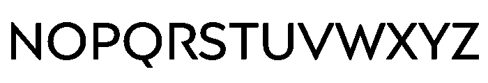 Posterama 2001 Regular Font LOWERCASE