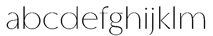 Posterama Light FONT