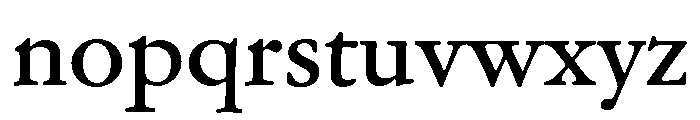 Powell Medium Font LOWERCASE