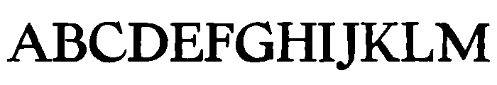 Powell Regular Font UPPERCASE