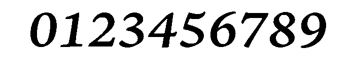 Powell Semibold Italic Font OTHER CHARS