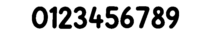 POBUMI Regular Font OTHER CHARS