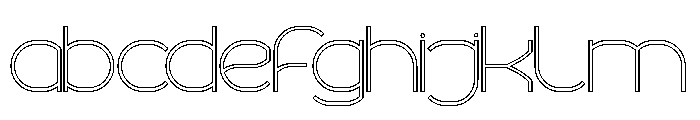 POLYMATH-Hollow FONT