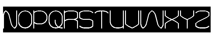 POLYMATH-Inverse Font UPPERCASE