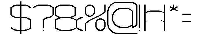 POLYMATH-Light Font OTHER CHARS