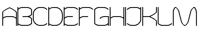 POLYMATH-Light Font UPPERCASE