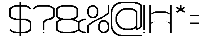 POLYMATH Font OTHER CHARS