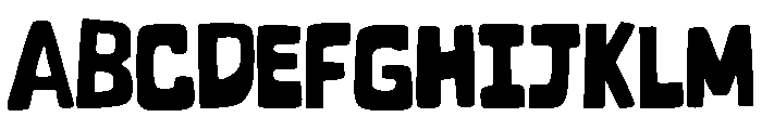 POOPY HandDrawn Font UPPERCASE