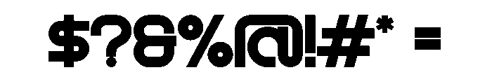 POWERY Regular Font OTHER CHARS