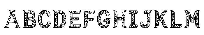 Po Regular Font UPPERCASE