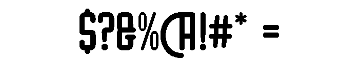 Pobao Font OTHER CHARS