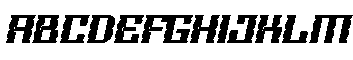 Pockielle Italic Font UPPERCASE