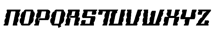 Pockielle Italic Font UPPERCASE