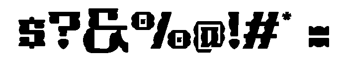 Pockielle Regular Font OTHER CHARS