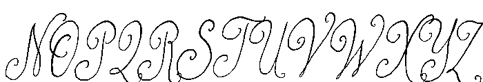Poetry Velvet Italic Font UPPERCASE