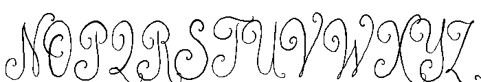 Poetry Velvet Regular Font UPPERCASE