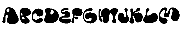 Pofflepop Font UPPERCASE