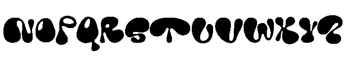 Pofflepop Font UPPERCASE