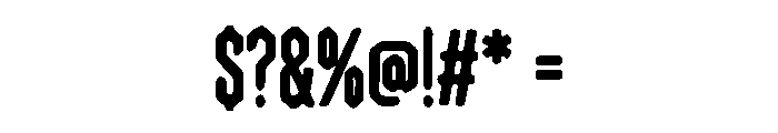 Pogex Font OTHER CHARS