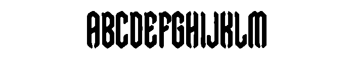 Pogex Font UPPERCASE