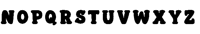 Pogo Puff Font UPPERCASE