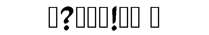 Poin Regular Font OTHER CHARS
